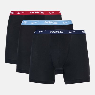 Nike Men's Logo Boxer Briefs (3 Pack) Black Nike Men's Logo Boxer Briefs (3 Pack) Black