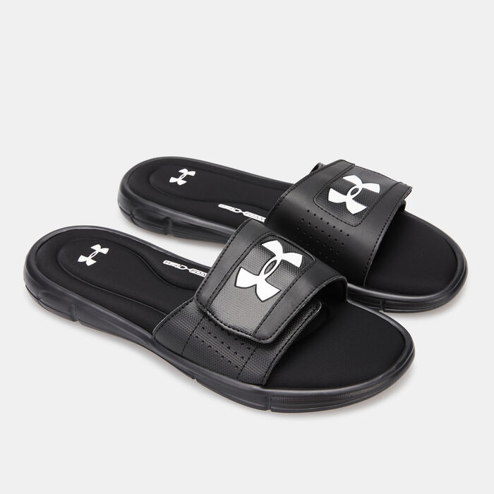 Under Armour Men's Ignite V Slides Black Under Armour Men's Ignite V Slides Black image number 0