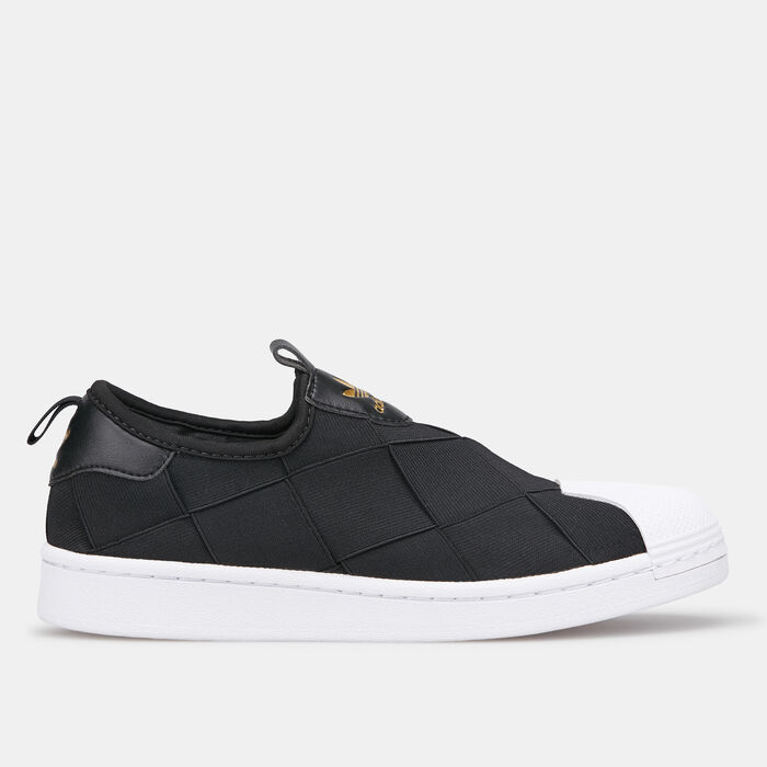 adidas Originals Women's Superstar Slip-On Shoe Black image number 0