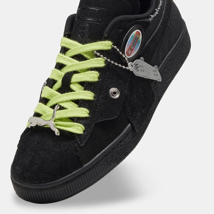 PUMA Women's x X-GIRL Suede Shoes Black image number 4