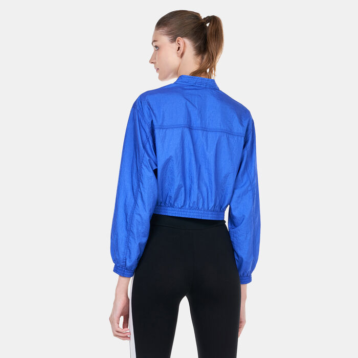PUMA Women's Dare To Woven Jacket Blue PUMA Women's Dare To Woven Jacket Blue image number 3