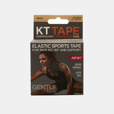 KT Tape Gentle Tape Pre-Cut 20 Strip Beige