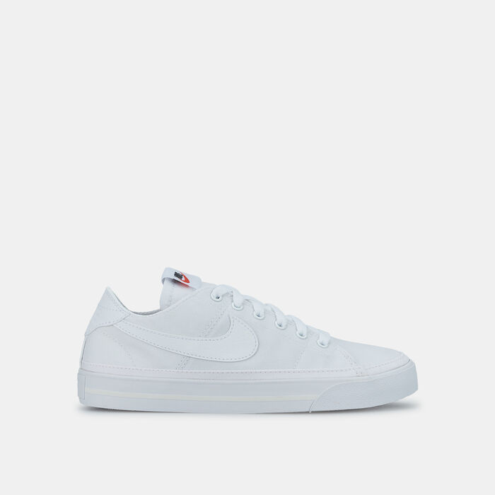 Nike Women's Court Legacy Canvas Shoe White Nike Women's Court Legacy Canvas Shoe White image number 0