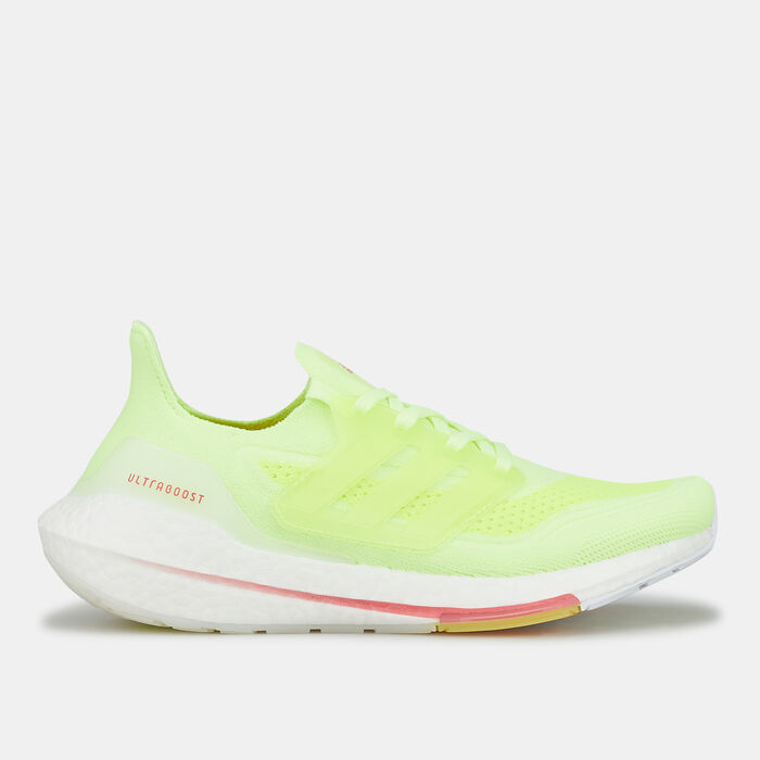 adidas Women's Ultraboost 21 Shoe Green image number 0