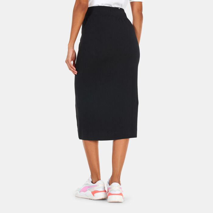 PUMA Women's HER Skirt Black image number 1