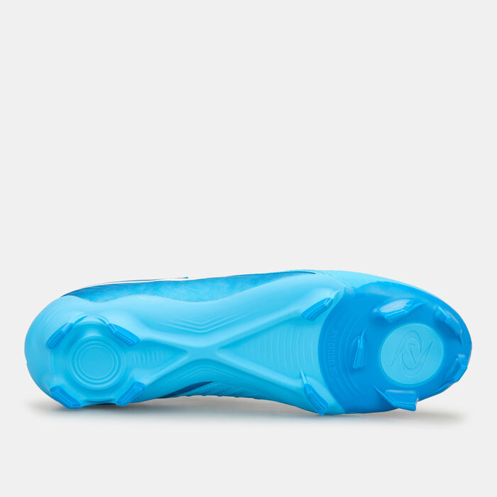 Nike Men's Phantom GX 2 Academy Firm Ground/Multi-Ground Football Shoes Blue image number 3