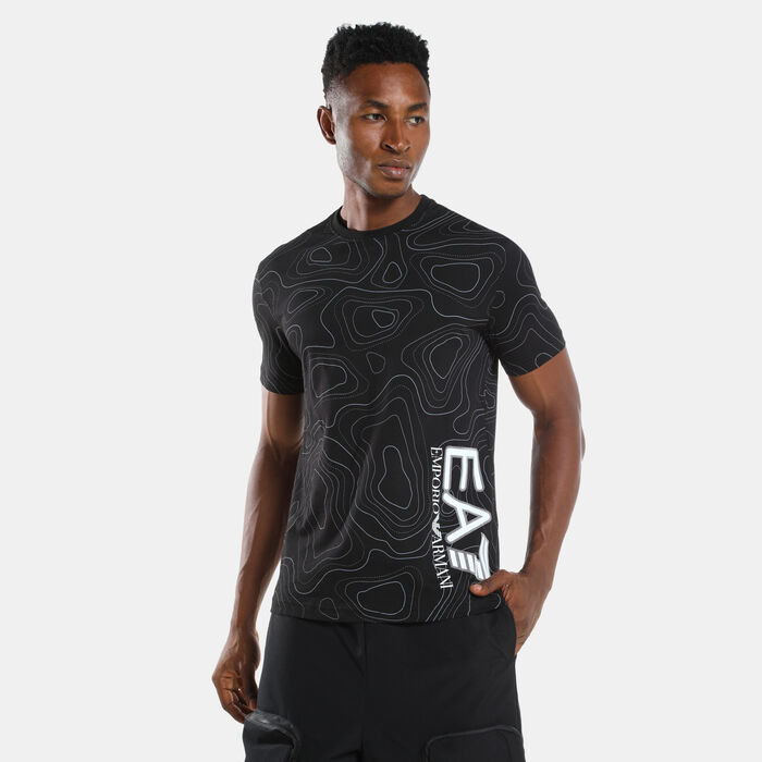 EA7 Emporio Armani Men's Train Visibility Graphic T-Shirt EA7 Emporio Armani Men's Train Visibility Graphic T-Shirt image number 0