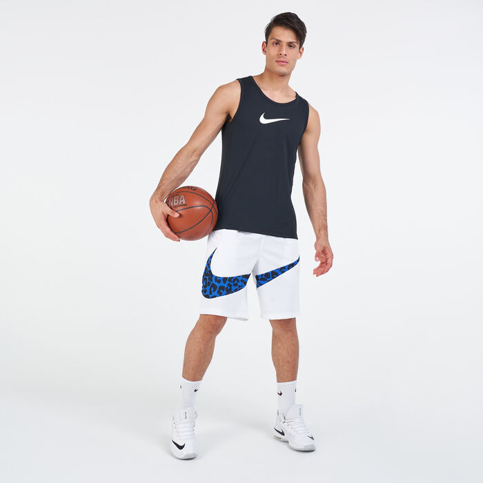 Nike Men's Dri-FIT 2.0 Printed Basketball Shorts White Nike Men's Dri-FIT 2.0 Printed Basketball Shorts White image number 2