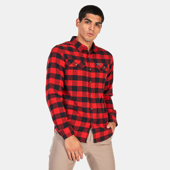 Columbia Men's Flare Gun™ Stretch Flannel Shirt Red Columbia Men's Flare Gun™ Stretch Flannel Shirt Red image number 0