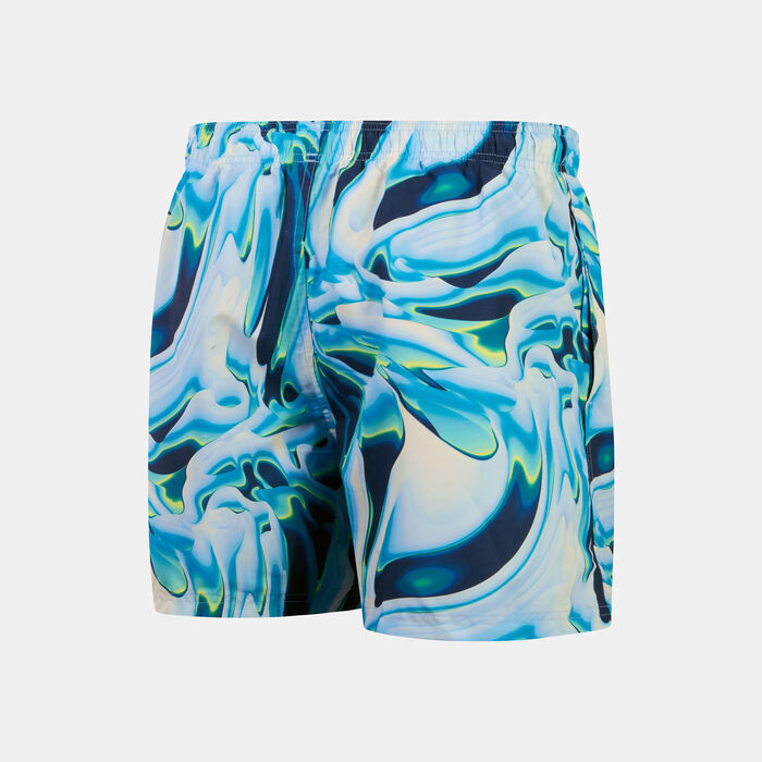 Speedo Men’s Digital Placement Leisure Swimming Shorts Blue Speedo Men’s Digital Placement Leisure Swimming Shorts Blue image number 1