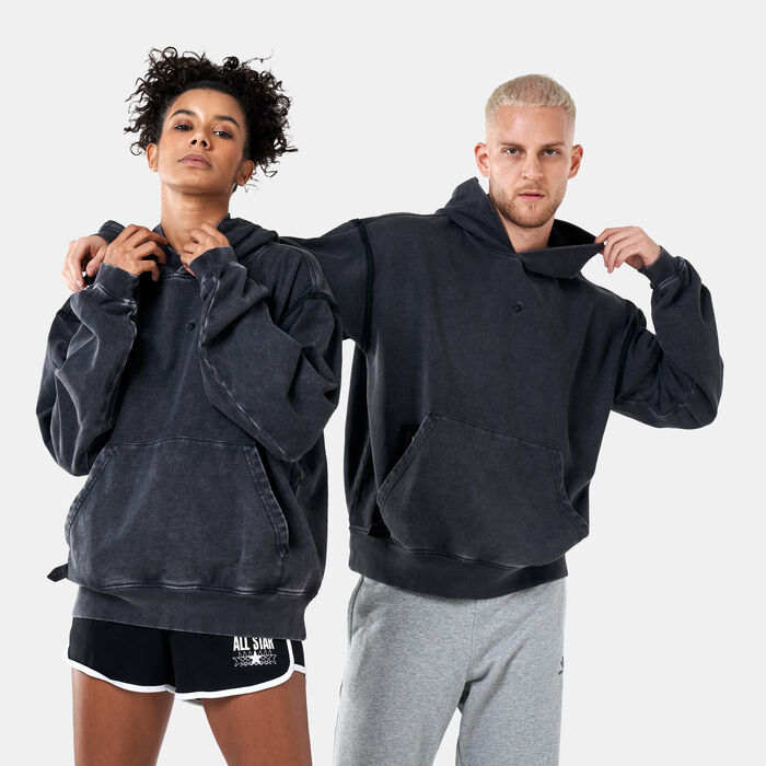 Converse Court Ready Graphic Hoodie Black Converse Court Ready Graphic Hoodie Black image number 0
