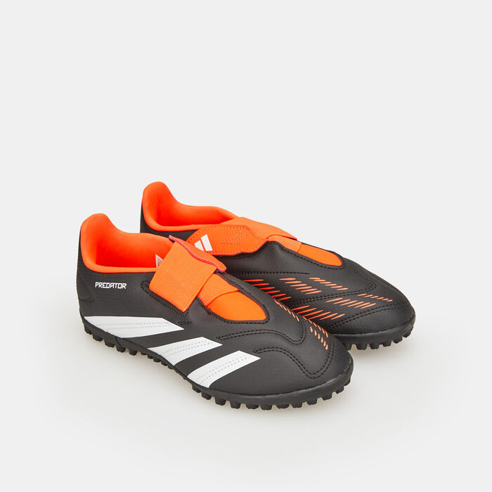 adidas Kids' Predator 24 League Turf Football Shoes Black adidas Kids' Predator 24 League Turf Football Shoes Black image number 1