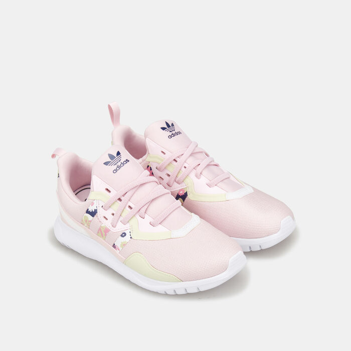 adidas Originals Kids' Flex Elastic Lace Shoe Pink adidas Originals Kids' Flex Elastic Lace Shoe Pink image number 1