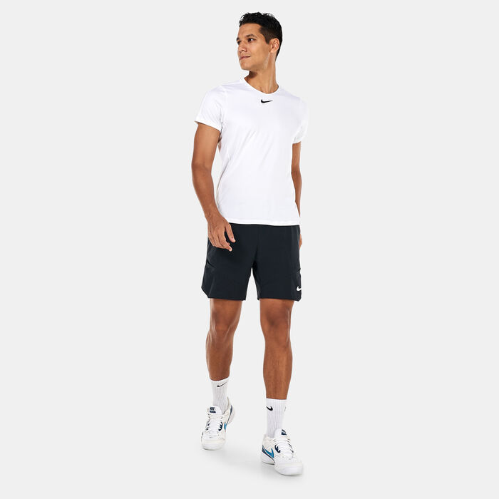 Nike Men's Court Advantage Top White image number 2