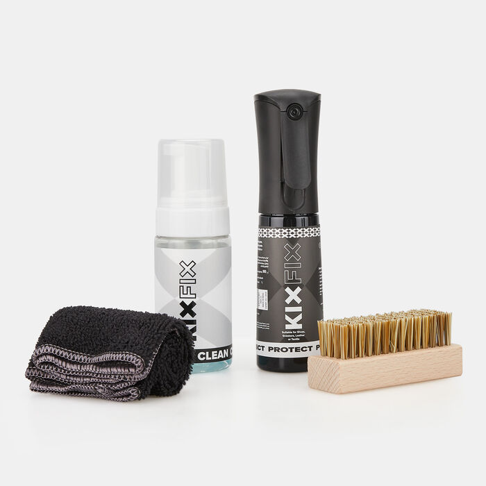 KIX FIX Shoe Care Cleaning Kit Black image number 0