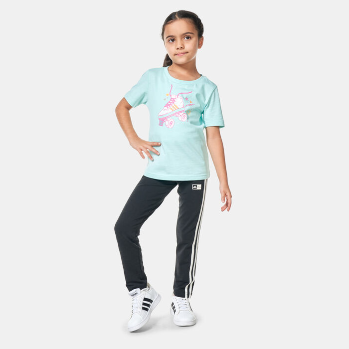 adidas Kids' x Disney Mickey Mouse Leggings Black adidas Kids' x Disney Mickey Mouse Leggings Black image number 2