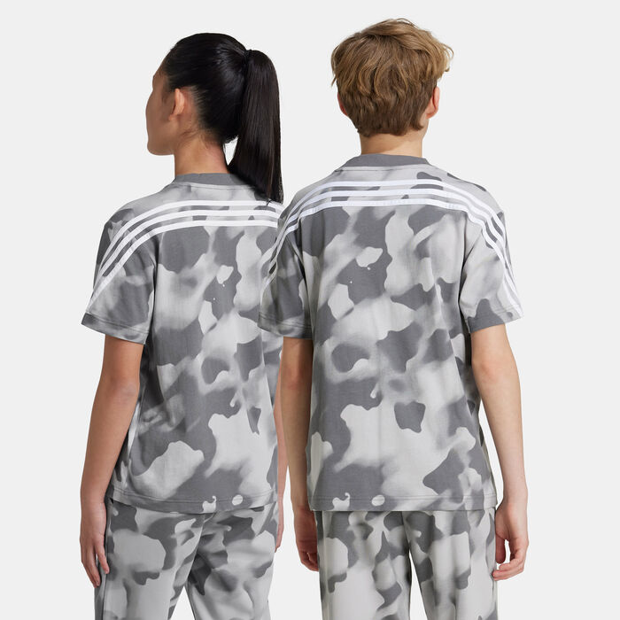 adidas Kids' Future Icons Camo T-Shirt Multi image number 1