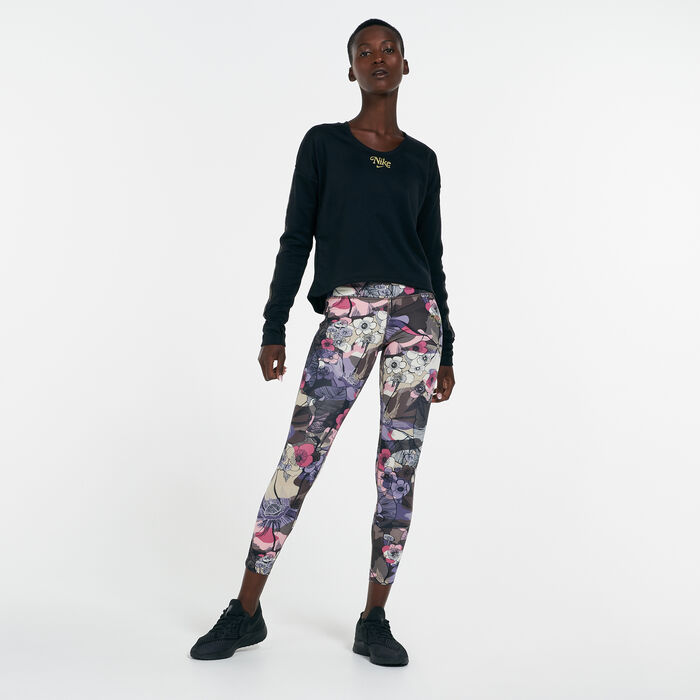 Nike Women's Epic Fast 7/8 Leggings Black Nike Women's Epic Fast 7/8 Leggings Black image number 2