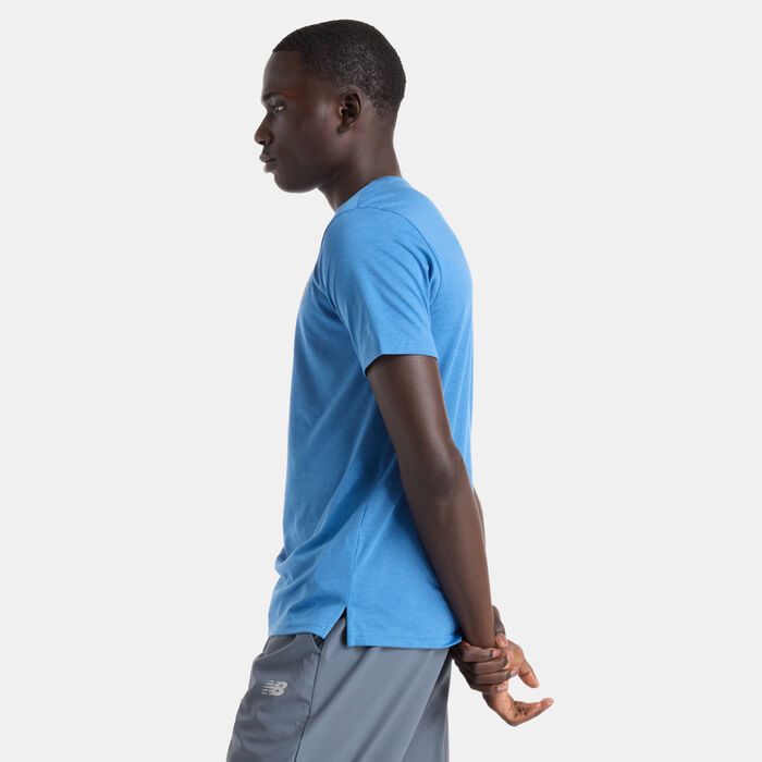 New Balance Men's Jersey Training T-Shirt Black image number 2