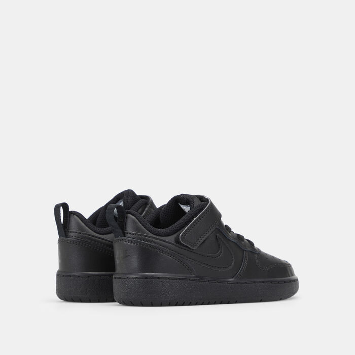 Nike Kids' Court Borough Low 2 Shoe (Baby and Toddler) Black Nike Kids' Court Borough Low 2 Shoe (Baby and Toddler) Black image number 2