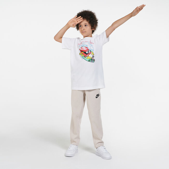 Nike Kids' Sportswear Day Wave T-Shirt White Nike Kids' Sportswear Day Wave T-Shirt White image number 2