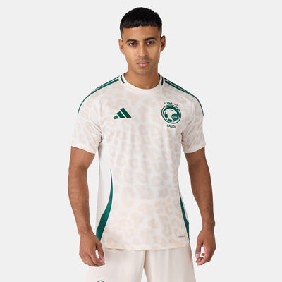 adidas Men's Saudi Arabia 24 Away Replica Football Jersey White