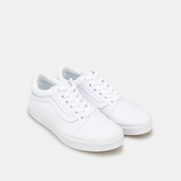 Vans Kids' Youth Old Skool Unisex Shoe White Vans Kids' Youth Old Skool Unisex Shoe White image number 1