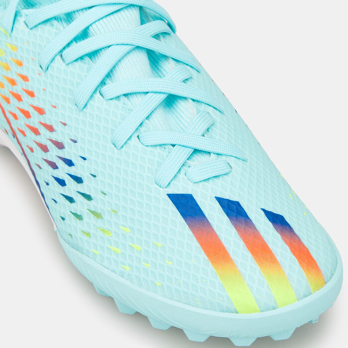 adidas Kids' X Speedportal.3 Turf Ground Football Shoe Blue adidas Kids' X Speedportal.3 Turf Ground Football Shoe Blue image number 4