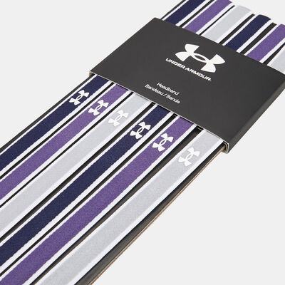 Under Armour Women's UA Mini Headbands (6 Pieces) Blue