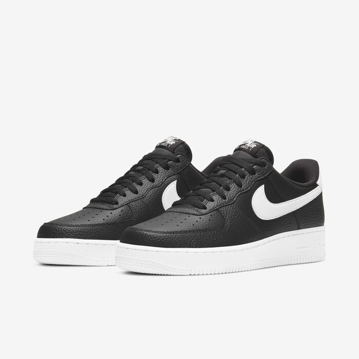 Nike Men's Air Force 1 '07 Shoes Black image number 5