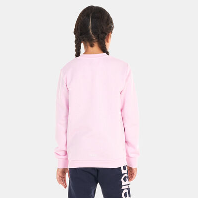 adidas Kids' Badge Of Sport Sweatshirt Pink adidas Kids' Badge Of Sport Sweatshirt Pink