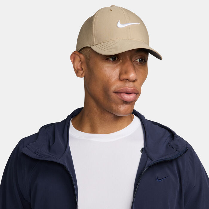 Nike Men's Dri-FIT Club Structured Swoosh Cap Beige image number 0