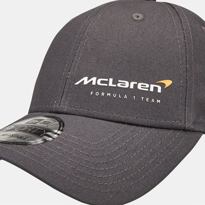 New Era Men's McLaren Flawless 9FORTY Cap Grey New Era Men's McLaren Flawless 9FORTY Cap Grey image number 2