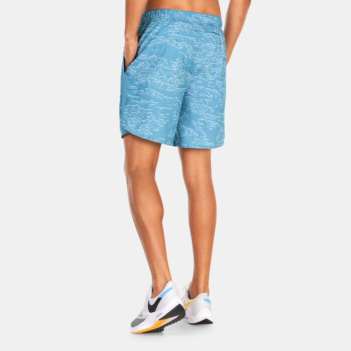 Nike Men's Dri-FIT Run Division Challenger Shorts Green Nike Men's Dri-FIT Run Division Challenger Shorts Green image number 1
