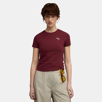 PUMA Women's Essentials T-Shirt Red