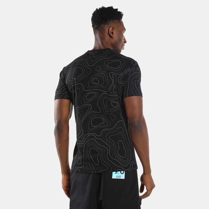 EA7 Emporio Armani Men's Train Visibility Graphic T-Shirt EA7 Emporio Armani Men's Train Visibility Graphic T-Shirt image number 1