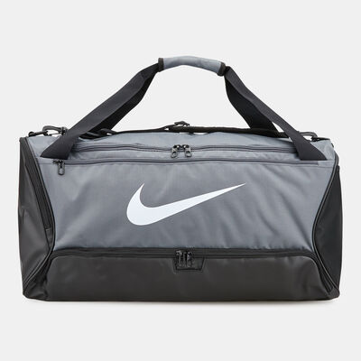 Nike Brasilia 9.5 Training Duffel Bag Grey Nike Brasilia 9.5 Training Duffel Bag Grey