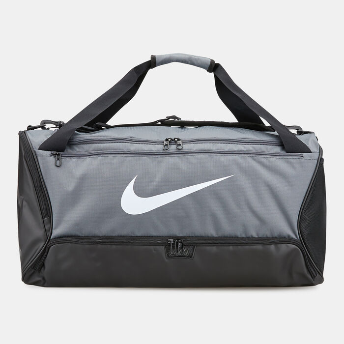 Nike Brasilia 9.5 Training Duffel Bag Grey Nike Brasilia 9.5 Training Duffel Bag Grey image number 0