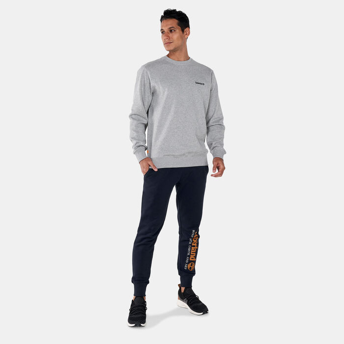 Timberland Men's Chest Logo Sweatshirt Grey Timberland Men's Chest Logo Sweatshirt Grey image number 2