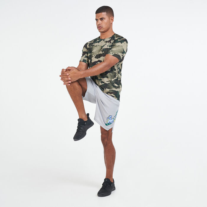 Nike Men's Pro Camo T-Shirt Multi image number 2