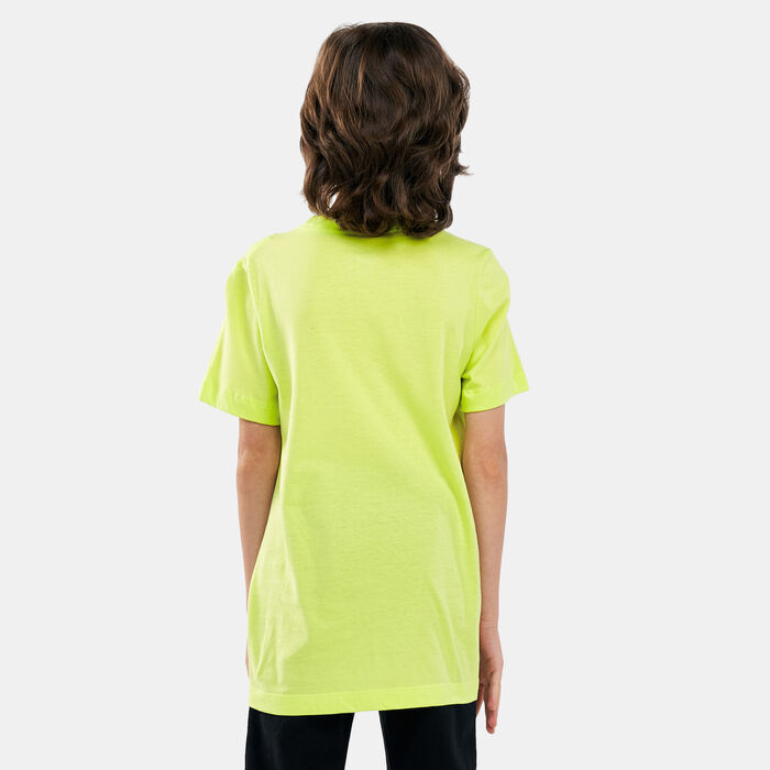 Nike Kids' Sportswear T-Shirt (Older Kids) yellow Nike Kids' Sportswear T-Shirt (Older Kids) yellow image number 1