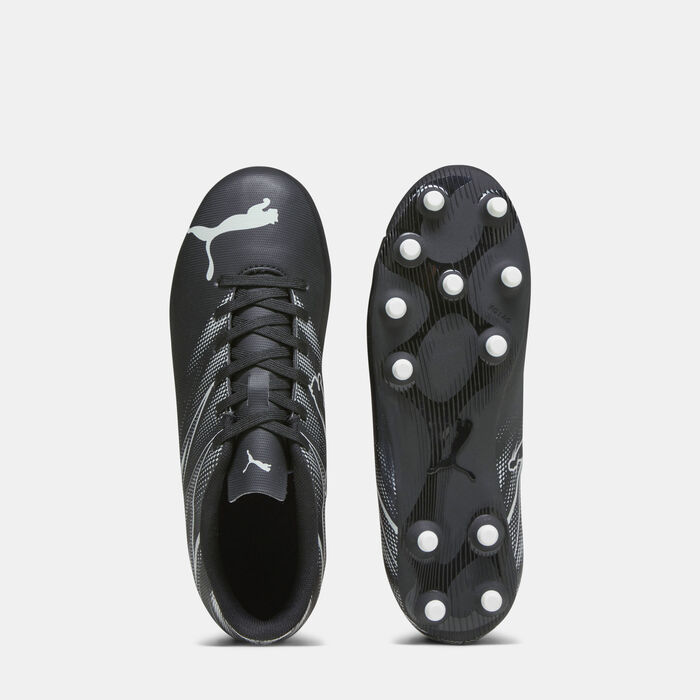 PUMA Kids' ATTACANTO Firm Ground/Artifical Ground Football Shoes Black PUMA Kids' ATTACANTO Firm Ground/Artifical Ground Football Shoes Black image number 3