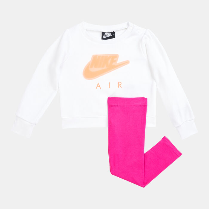 Nike Kids' Air Leggings Set (Baby and Toddler) Pink Nike Kids' Air Leggings Set (Baby and Toddler) Pink image number 0