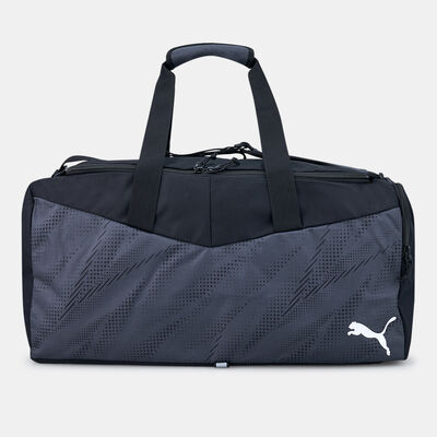PUMA Men's individualRISE Medium Duffel Bag Black PUMA Men's individualRISE Medium Duffel Bag Black