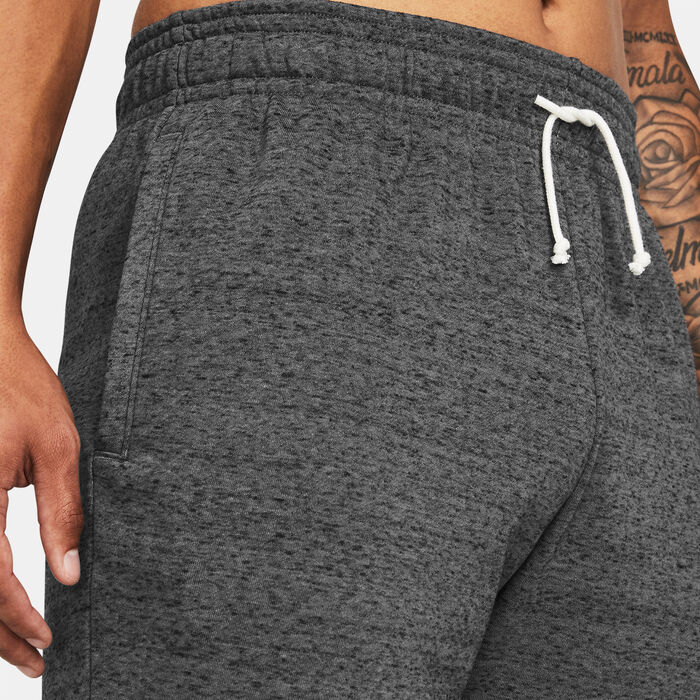 Under Armour Men's Rival Terry Shorts Grey Under Armour Men's Rival Terry Shorts Grey image number 3