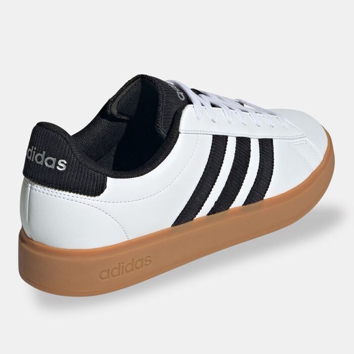 adidas Men's Grand Court 2.0 Shoes White adidas Men's Grand Court 2.0 Shoes White image number 2