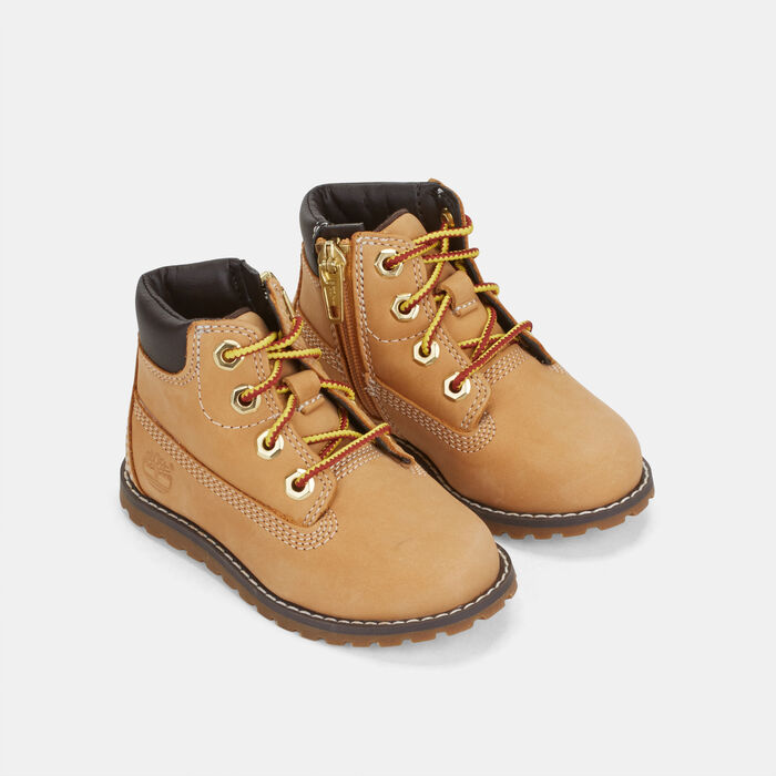 Timberland Kids' Pokey Pine 6 Inch Boots (Toddler) yellow image number 1