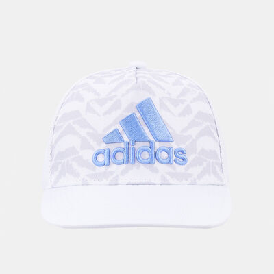 adidas Men's Snapback Trucker Cap White