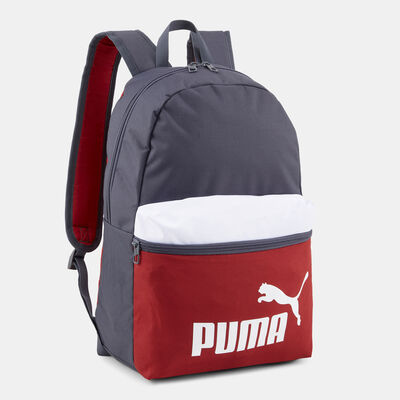 PUMA Phase Colorblock Backpack Grey
