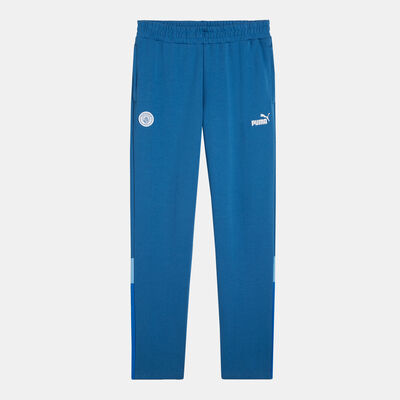 PUMA Men's Manchester City FtblArchive Track Pants Blue